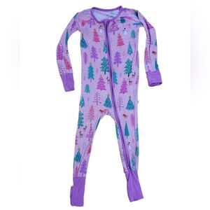 Little Sleepies Merry & Bright 2T Zipup